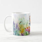 Butterfly Schöne Print, individuelle klassische Ta Kaffeetasse (Links)