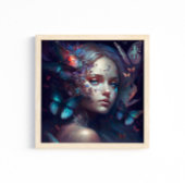 Butterfly Schönes Fantasy Poster