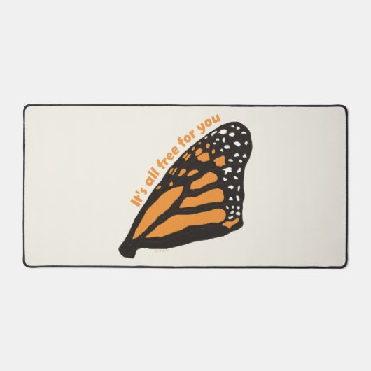 Butterfly Schreibtischunterlage (Vorderseite)