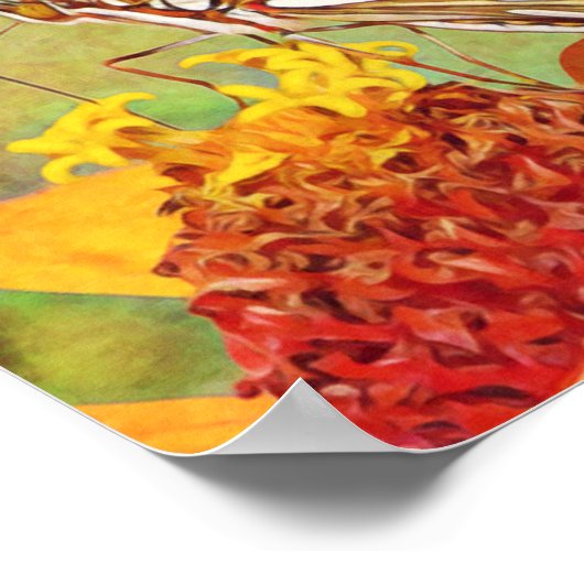 Butterfly Scripting Poster (Ecke)