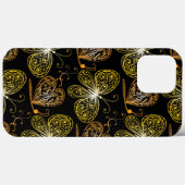 Butterfly Seamles Case-Mate iPhone Hülle (Rückseite (Horizontal))