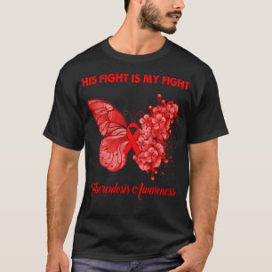 Butterfly Sein Kampf ist mein Kampf gegen Tuberkul T-Shirt