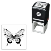 Butterfly Self-inking Stamp Permastempel (Beispiel)