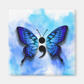 Butterfly-Semikolon-Magnet Magnet