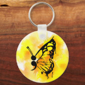 Butterfly Semikolon Schlüsselanhänger (Vorderseite)