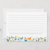 Butterfly Share eine Speicherkarte für den Members Einladung (Rückseite)