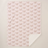 Butterfly Sherpa Blanket Sherpadecke (Vorderseite)