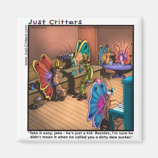 Butterfly Shodown Magnet (Vorne)