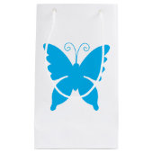 Butterfly-Silhouette Kleine Geschenktüte (Vorderseite)