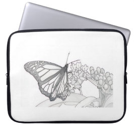 Butterfly Sketch Laptopschutzhülle