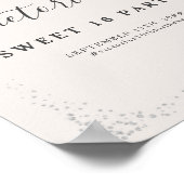 Butterfly Skies Watercolor Schmetterlinge Willkomm Poster (Ecke)