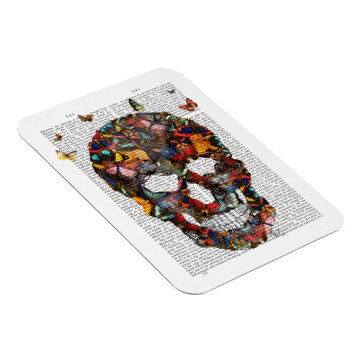 Butterfly Skull Magnet (Rechte Seite)