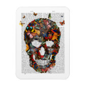 Butterfly Skull Magnet (Vertikal)