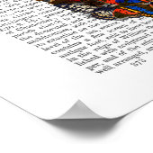 Butterfly Skull Poster (Ecke)