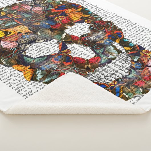 Butterfly Skull Sherpadecke (3/4)