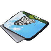 Butterfly & Sky Laptopschutzhülle (Vorne Knopf)