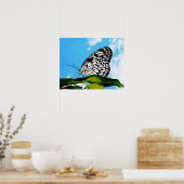 Butterfly & Sky Poster (Küche)