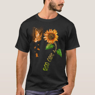 Butterfly Sonnenblume RSD CRPS Bewusstsein T-Shirt