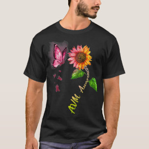 Butterfly Sonnenblumen AVM Bewusstsein T-Shirt