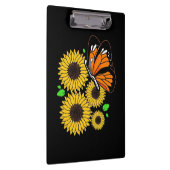 Butterfly Sonnenblumengarten Klemmbrett (Rechts)