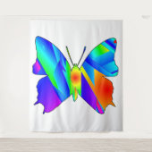 Butterfly-Sonnenuntergang Wandteppich (Vorderseite)