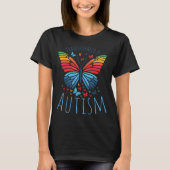 Butterfly Spectrum - Transformed by Autism T-Shirt (Vorderseite)