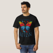 Butterfly Spectrum - Transformed by Autism T-Shirt (Vorne ganz)