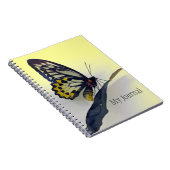 Butterfly Spiral-Bound Journal-Notebook Notizblock (Rechte Seite)