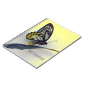 Butterfly Spiral-Bound Journal-Notebook Notizblock (Linke Seite)