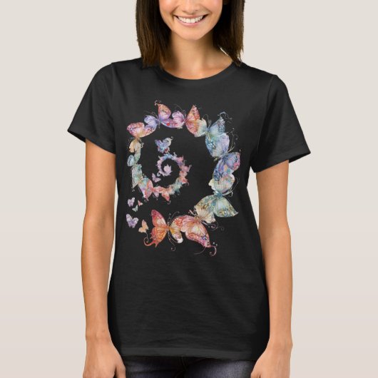 Butterfly Spiral T - Shirt (Vorderseite)