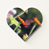 Butterfly SpiralNotebook Notizblock (Rückseite)