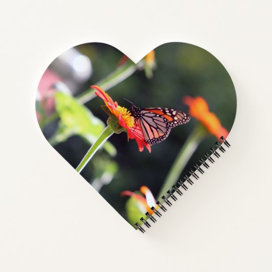 Butterfly SpiralNotebook Notizblock (Rückseite)