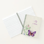 Butterfly SpiralNotebook Notizblock (Innenseite)