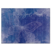 Butterfly Spirit Animal Decoration Cutting Board Schneidebrett (Vorderseite)