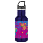 Butterfly Splash Edelstahlflasche (Vorderseite)