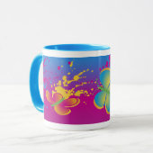 Butterfly Splash Tasse (Vorderseite Links)
