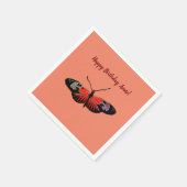 Butterfly Spring Art Serviette (Ecke)