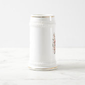 Butterfly Spring Sublimation-96280 Uhr Bierglas (Mittel)