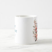 Butterfly Spring Sublimation-96280 Uhr Kaffeetasse (Mittel)