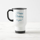 Butterfly Spring Sublimation-96280 Uhr Reisebecher (Links)