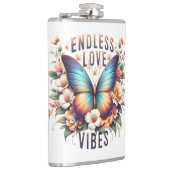 Butterfly Spring Sublimation-96281 Flachmann (Rechts)