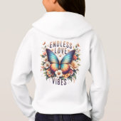 Butterfly Spring Sublimation-96281 Hoodie (Rückseite)