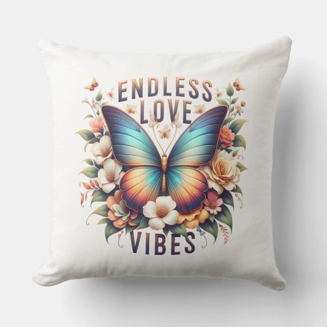 Butterfly Spring Sublimation-96281 Kissen (Vorderseite)
