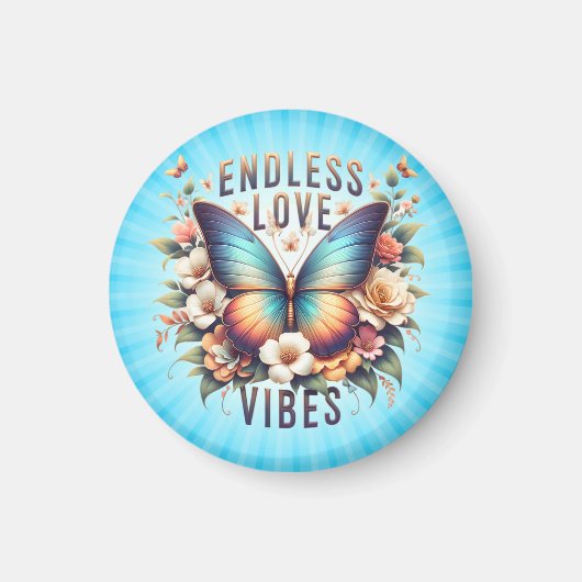Butterfly Spring Sublimation-96281 Magnet (Vorne)