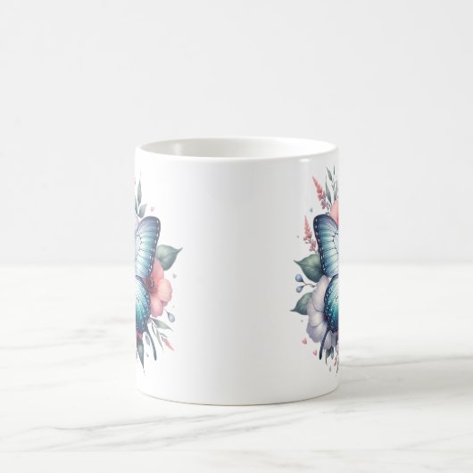 Butterfly Spring Sublimation-96282 Kaffeetasse (Mittel)
