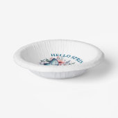 Butterfly Spring Sublimation-96282 Pappteller (Gewinkelt)