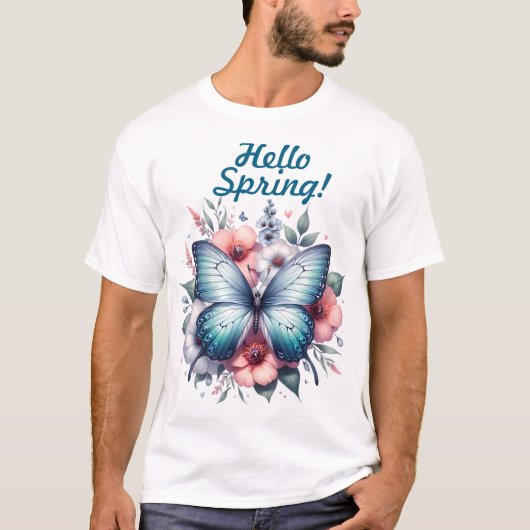 Butterfly Spring Sublimation-96282 T-Shirt (Vorderseite)