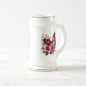 Butterfly Spring Sublimation-96284 Bierglas (VorderseiteRechts)