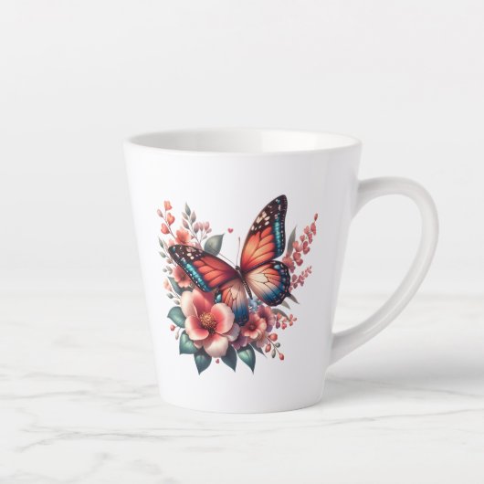 Butterfly Spring Sublimation-96284 Milchtasse (Rechts)