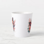 Butterfly Spring Sublimation-96284 Milchtasse (Vorderseite)